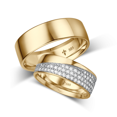 Trauringe Gelbgold